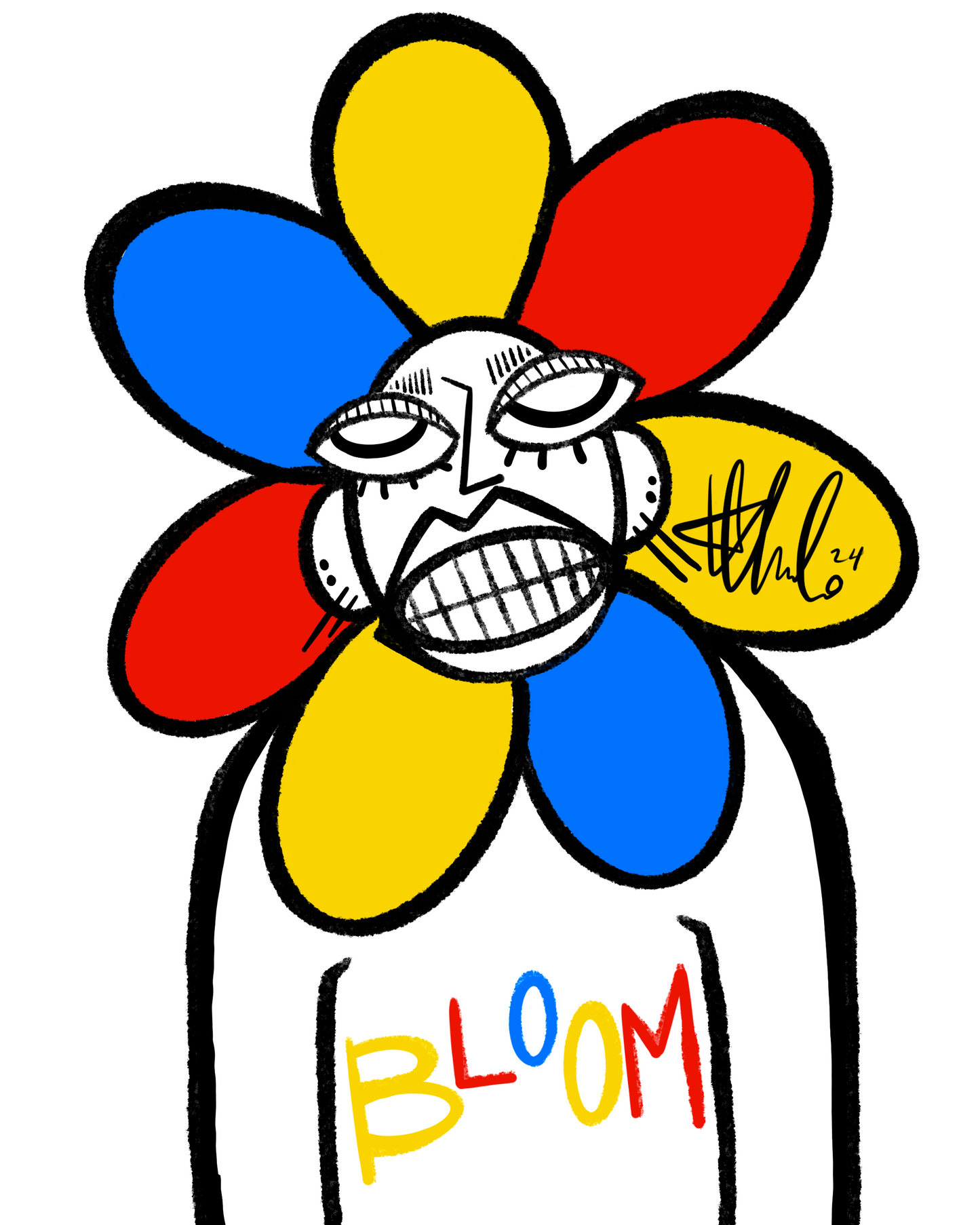 Flower Guy(s) Print