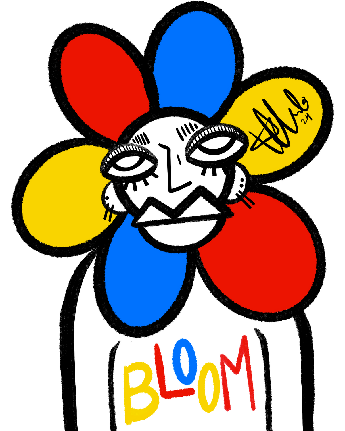Flower Guy(s) Print